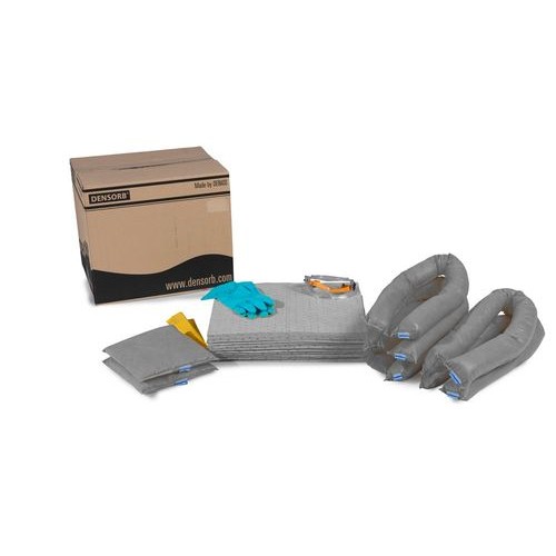 Polnilni set za zasilni set veziva DENSORB v robustnem prenosnem kovčku, univerzalne izvedbe