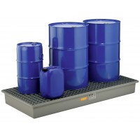 GFK lovilna posoda 220/3 pocinkano rešetko